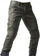 Mens Motorcycle Riding Pants,Motocross Wear Resistant Durable Trousers Motorbike Knee Hip Armored Jeans