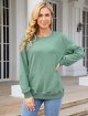 Sweatshirt for Women Long Sleeve Sweatshirt Casual Solid Pullover Loose Fit Sweatshirt with Pocket