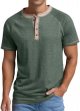 Mens Long/Short Sleeve T-Shirt Cotton Casual Shirt