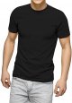 Mens Crew Neck Short Sleeve T-Shirts Lightweight Everyday Tee Single, 2-Pack, 3-Pack