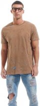 Men's Crew Neck Hipster T Shirt - Casual Stylish Fitted Print Tees for Men