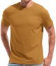 Mens T Shirt - Short Sleeve Crew Neck Soft Fitted Elastic Tees Tshirts Color 20+