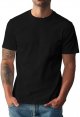 Mens Tshirt Plain, Relaxed Fitted Basic T Shirts