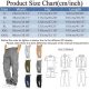 Mens Hip Hop Pants Casual Solid Color Track Cuff Lace Up Workout Pants with Pocket Pants Mens Big and Tall