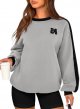 Oversized Sweatshirt for Women Graphic Long Sleeve Sweatshirts Women Fall Outfits Fashion Clothes