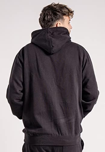 Men's Hooded Sweatshirt Plain Blank Casual Soft Brushed Hoodie