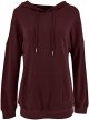 Women's Long Sleeve Fashion Pocket Hoodies Casual Pullover Tops