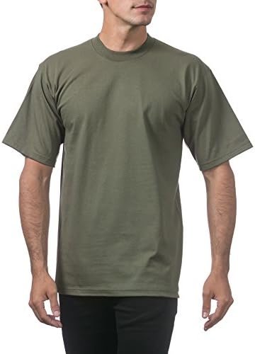 Men's Heavyweight Cotton Short Sleeve Crew Neck T-Shirt