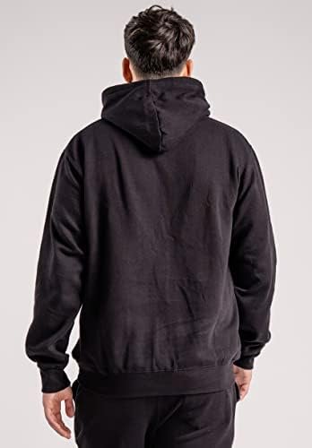 Men's Hooded Sweatshirt Plain Blank Casual Soft Brushed Hoodie