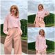 Button Down Shirts for Women Casual Pleated Long Sleeve Shirt Textured Loose Fit Collared Blouse Tops