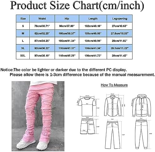 Men's Regular Fit Comfort Jean Pure Colour Jean with Zipper Pocket Jean Trouser Solid Fashion Jean Men Jeans Big
