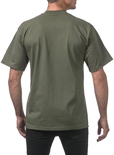 Men's Heavyweight Cotton Short Sleeve Crew Neck T-Shirt