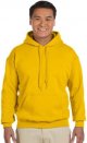 Big Boys' Heavy Blend Rib Knit Hooded Pocket Sweatshirt