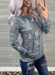 Women's Casual Long Sleeve Hoodies Sweatshirts Drawstring Pullover Tunic Tops With Pockets