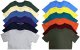 12 Pack Plus Size Men's Cotton T-Shirt Bulk Big & Tall Short Sleeve Lightweight Premium Fitted Classic Tees