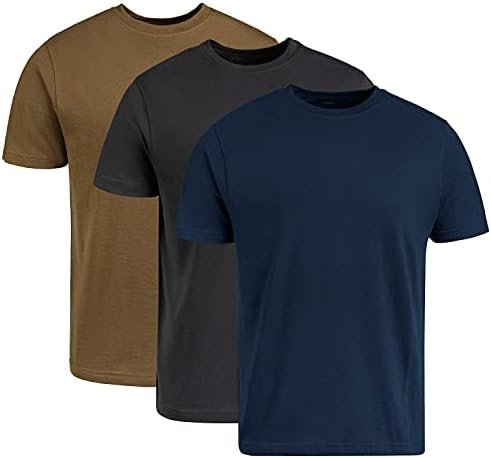 Athletic Cut Crew Neck T-Shirt - Stylish & Comfortable Men's Everyday Basics