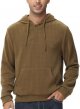 Men's Knitted Hoodies Casual Pullover Hooded Sweatshirts