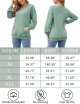 Sweatshirt for Women Long Sleeve Sweatshirt Casual Solid Pullover Loose Fit Sweatshirt with Pocket